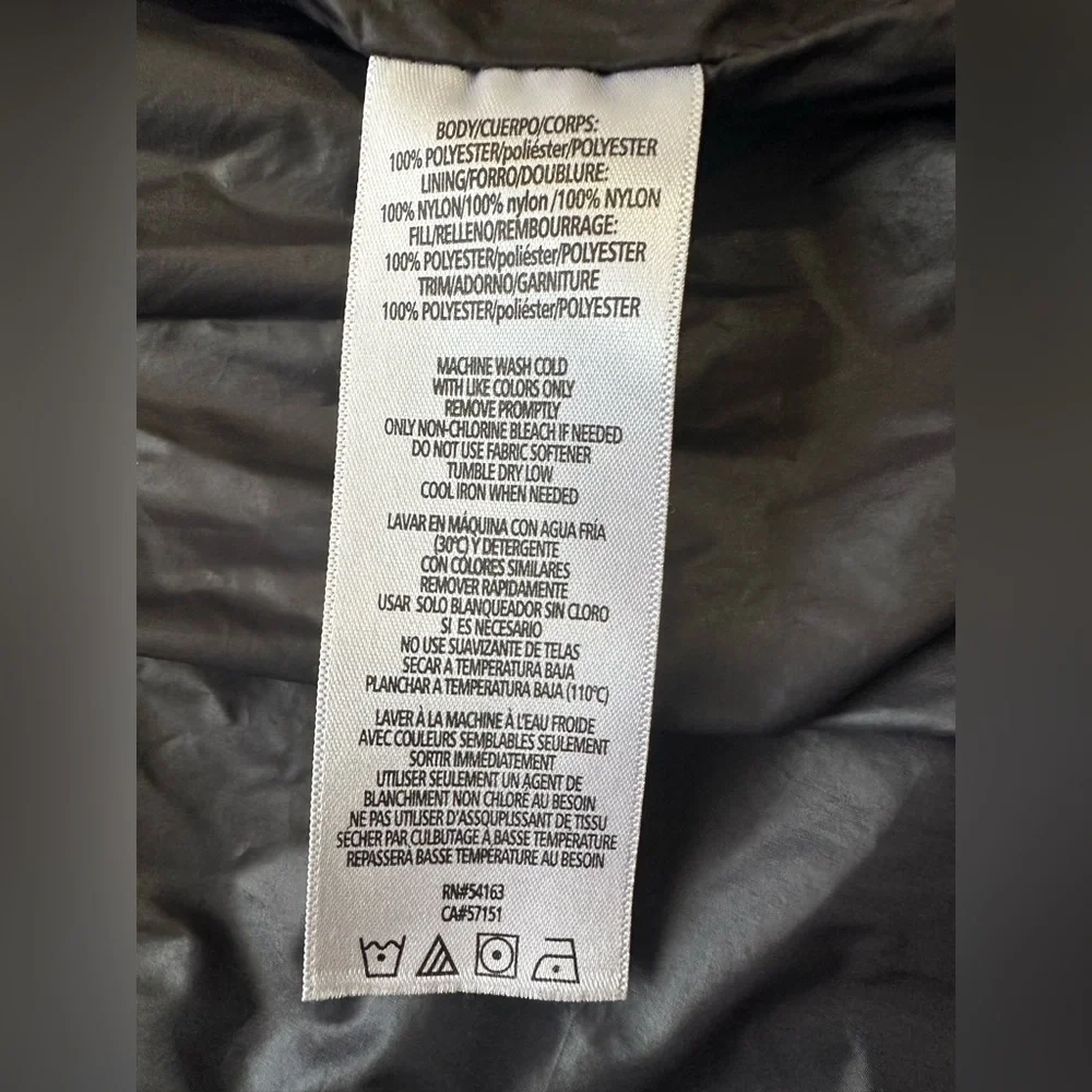 Calvin Klein Performance Sherpa Solid Full Zip Puffer Vest - Picture 6 of 7